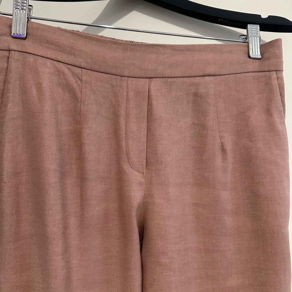 Aritzia Babaton Linen Ankle Pant